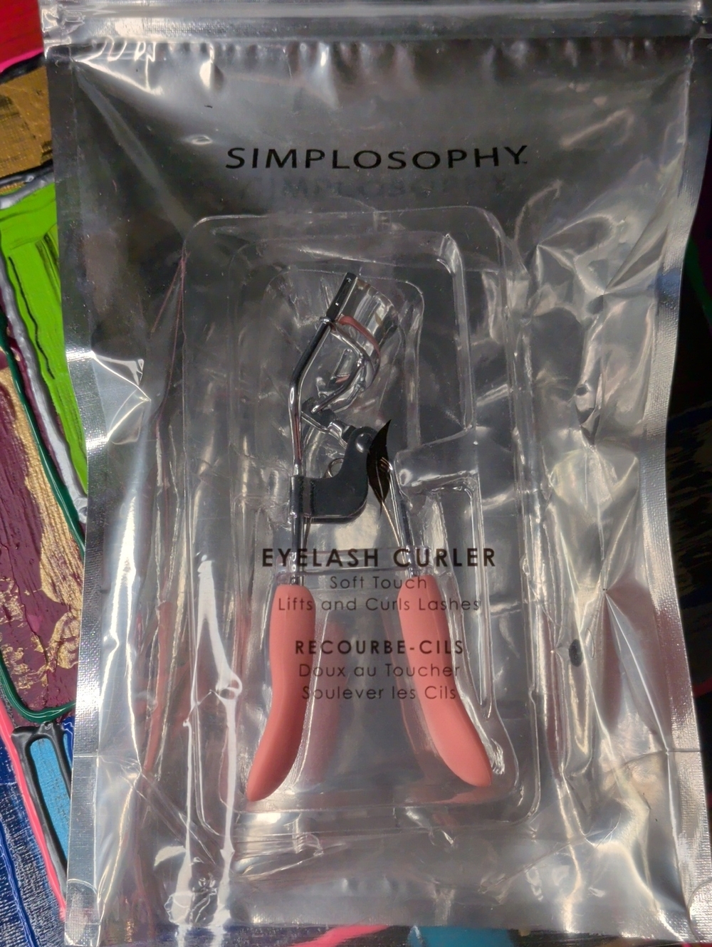 Simplosophy Pink Eyelash Curler – Soft Touch Handles